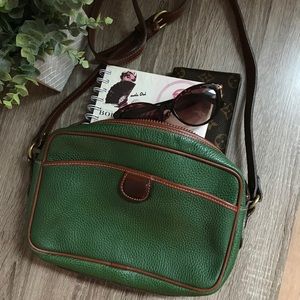 Coach Vintage Hunter Green crossbody bag